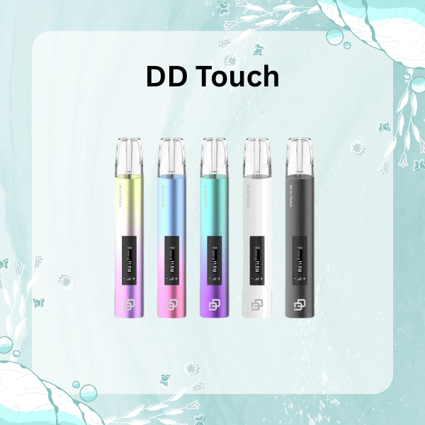 DD Touch device matte black finish with haptic vibration sensor