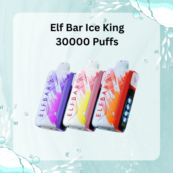 Elf Bar Ice King 30000 Puffs Disposable Vape with Coolness Control
