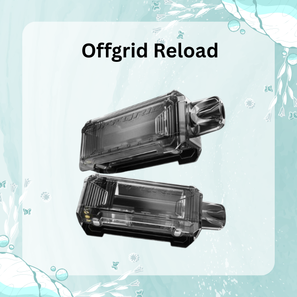 Offgrid Reload Vape Device with LED Screen and 1000mAh Battery