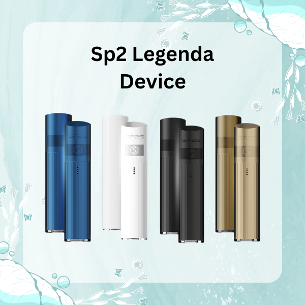 Sp2 Legenda Device in Samurai Blue color premium closed pod system vape