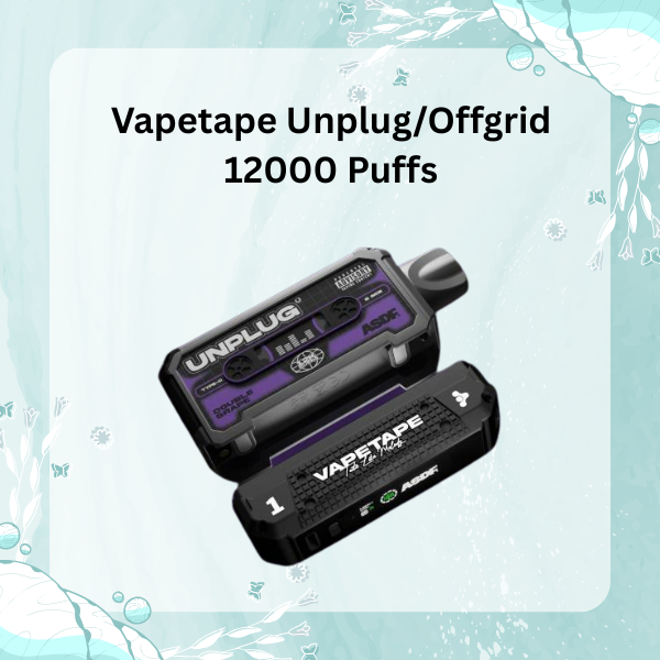 Vapetape Unplug/Offgrid 12000 Puffs