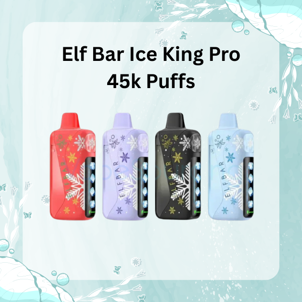 Elf Bar Ice King Pro 45000 Puffs All Flavors Vape SG