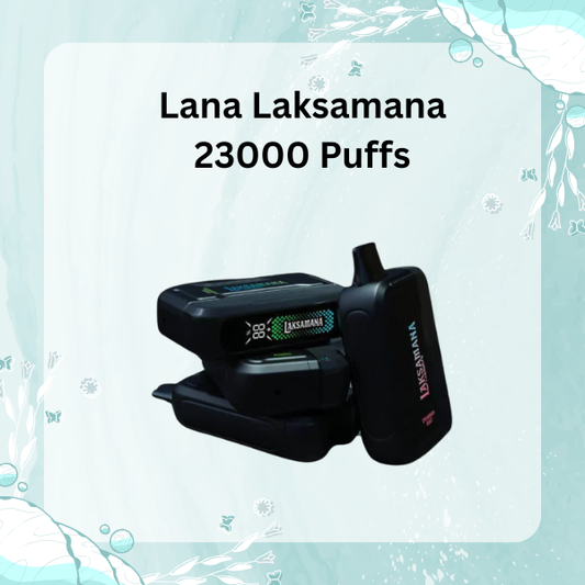 Lana Laksamana 23000 Puffs Disposable Vape with Smart LED Screen