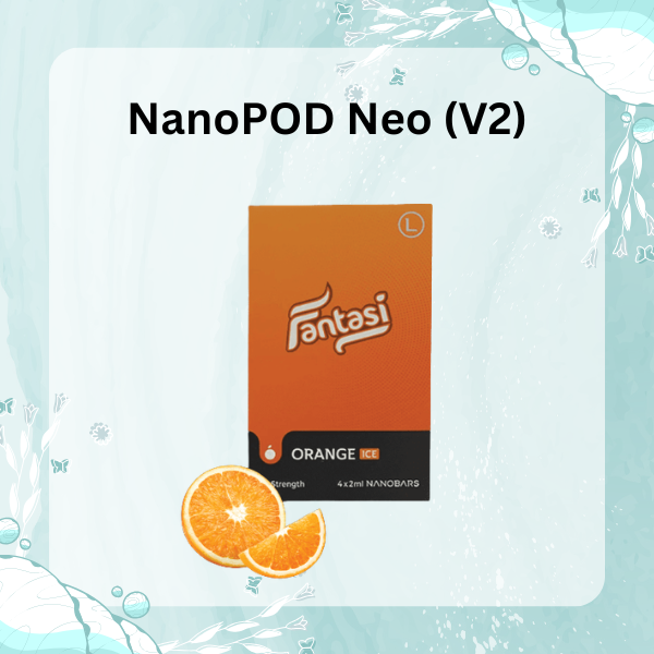 NanoPOD Neo V2 Cartridge 2ml Capacity 33 Percent Bigger