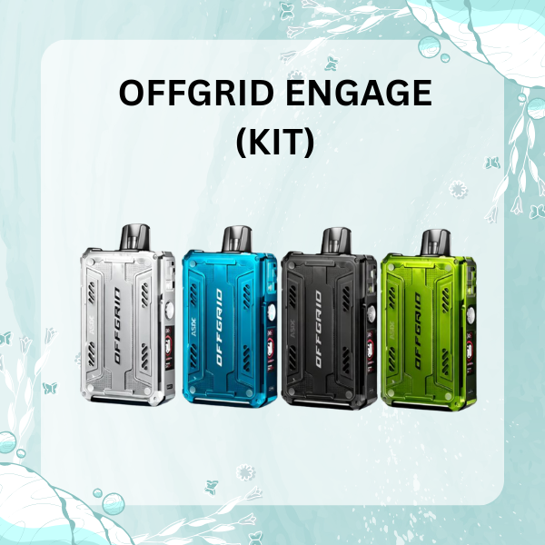ASDF Offgrid Engage Starter Kit Open Pod System Device