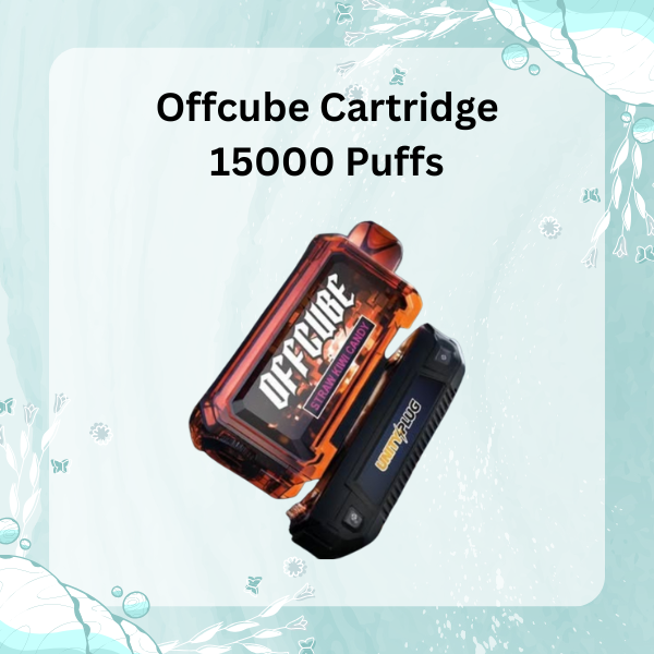Offcube Cartridge 15000 Puffs - Compatible Pod for ASDF Offgrid - Various Flavors