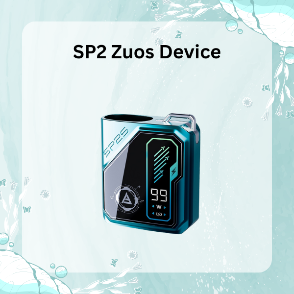 SP2 Zuos Device Metallic Azure with LED Screen Display