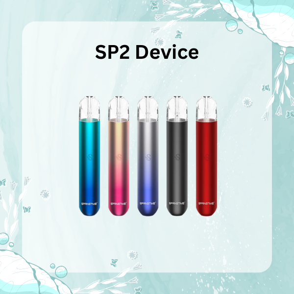 SP2 Spring Time Pod Device Matte Black Front View